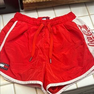 Tommy Jeans Red Coca-Cola Shorts
